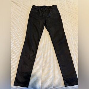 Joe’s Jeans Black Denim shiny material Jeans